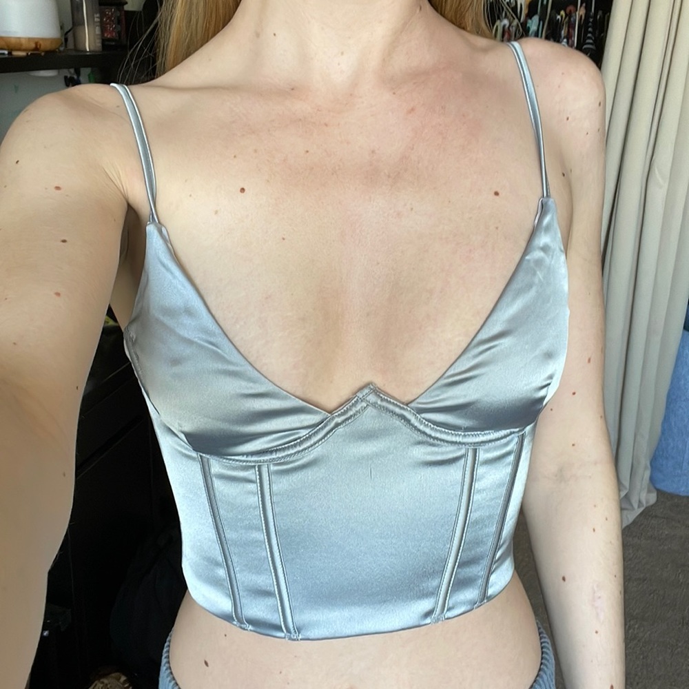 Never Worn Silky Bustier